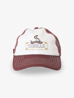 Sale Thrills Above It All Trucker Cap - Postal Brown PostalBrown