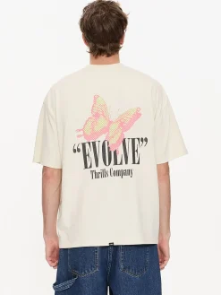 New Thrills Adapt Box Fit Oversize Tee - Heritage White HeritageWhite