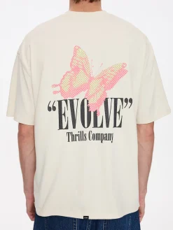 New Thrills Adapt Box Fit Oversize Tee - Heritage White HeritageWhite