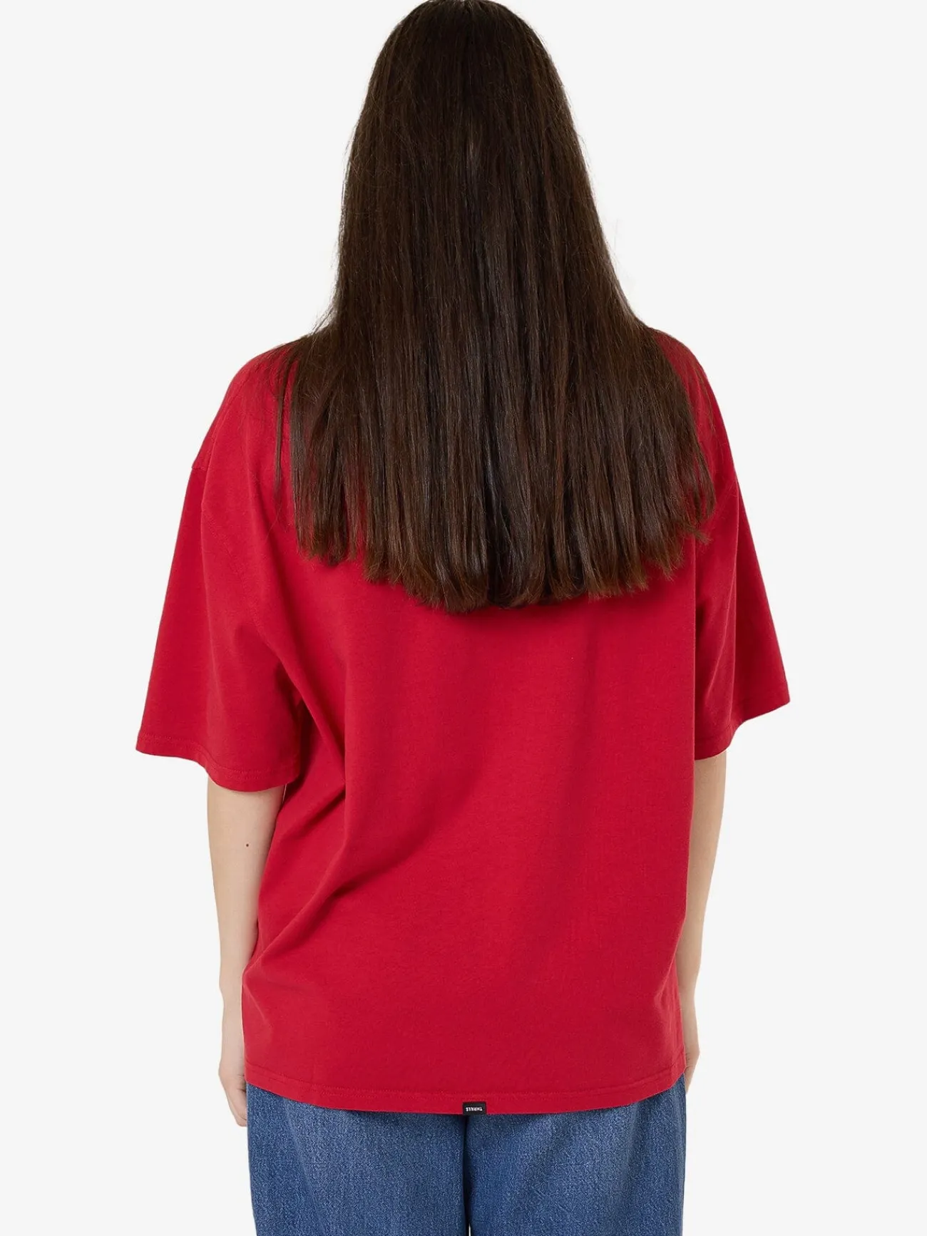 Fashion Thrills Age of Deception Oversized Tee - Chilli Pepper ChilliPepper