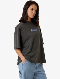 Clearance Thrills Allegiance Oversized Tee - Merch Black MerchBlack