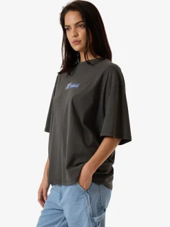 Clearance Thrills Allegiance Oversized Tee - Merch Black MerchBlack