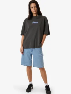 Clearance Thrills Allegiance Oversized Tee - Merch Black MerchBlack