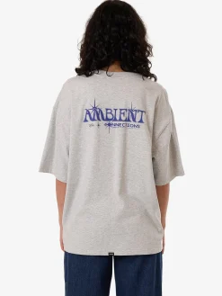 Sale Thrills Ambient Connection Oversized Tee - Snow Marle SnowMarle