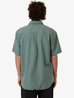 New Thrills Ambient Connections Short Sleeve Shirt - Chinois Green ChinoisGreen