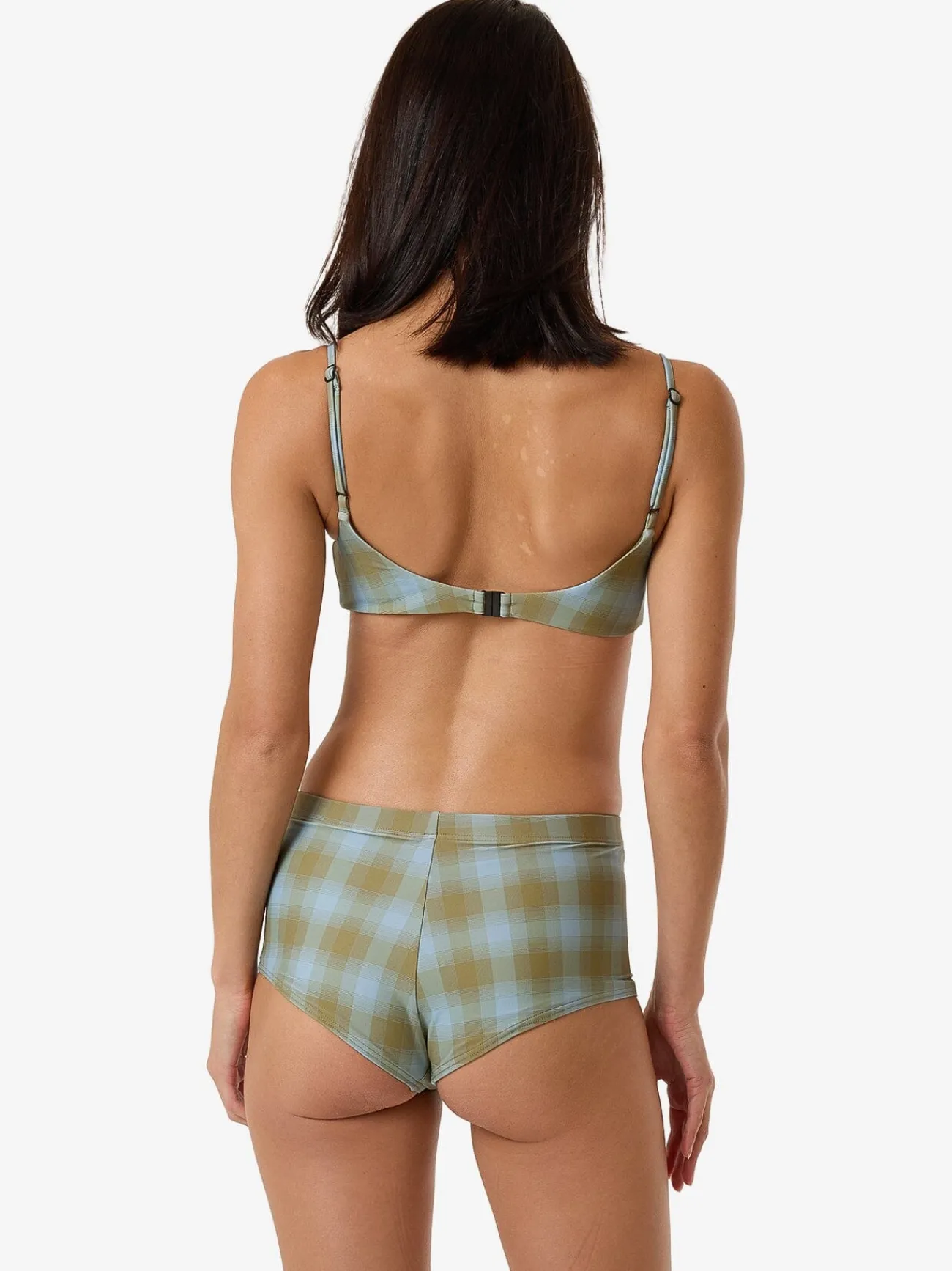 Discount Thrills Ansley Crop Bikini Top - Blue Stone BlueStone