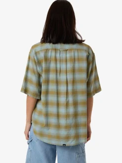 Discount Thrills Ansley Shirt - Stone Blue StoneBlue