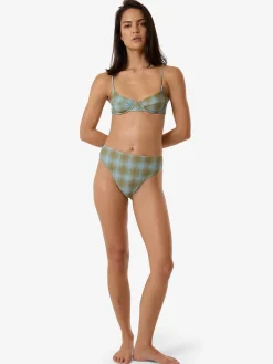 Sale Thrills Ansley Underwire Bikini Top - Blue Stone BlueStone