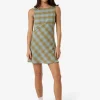 Best Thrills Ansley Xavier Mini Dress - Stone Blue StoneBlue