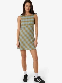 Best Thrills Ansley Xavier Mini Dress - Stone Blue StoneBlue