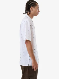 Outlet Thrills Anytime Bowling Shirt - Dirty White DirtyWhite