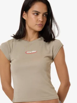 New Thrills Arena Club Tee - Stone