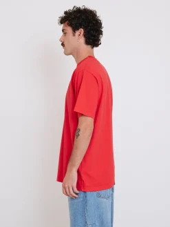 New Thrills Arena Merch Fit Tee - Flame Red FlameRed