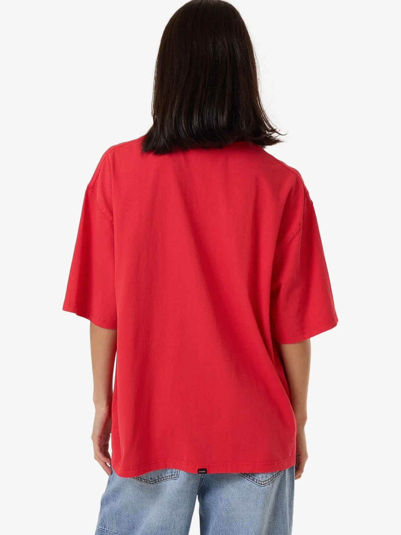 Sale Thrills Arena Oversized Tee - Flame Red FlameRed
