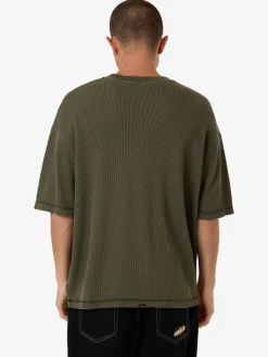 Sale Thrills Arts & Industrial Box Fit Oversize Short Tee - Grape Leaf GrapeLeaf