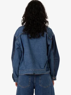 Outlet Thrills Bailey Jacket - Two Tone Blue TwoToneBlue