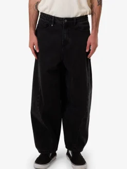Outlet Thrills Barrel Leg Denim Jean - Aged Black AgedBlack