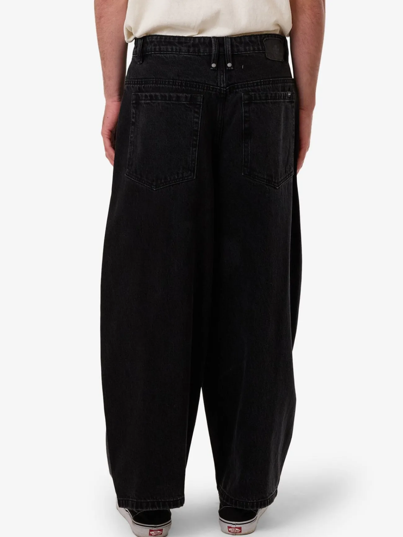 Outlet Thrills Barrel Leg Denim Jean - Aged Black AgedBlack