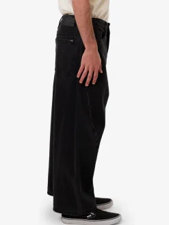 Outlet Thrills Barrel Leg Denim Jean - Aged Black AgedBlack