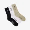 Sale Thrills Be Adorned 3 Pack Sock - White - Black - Overcast