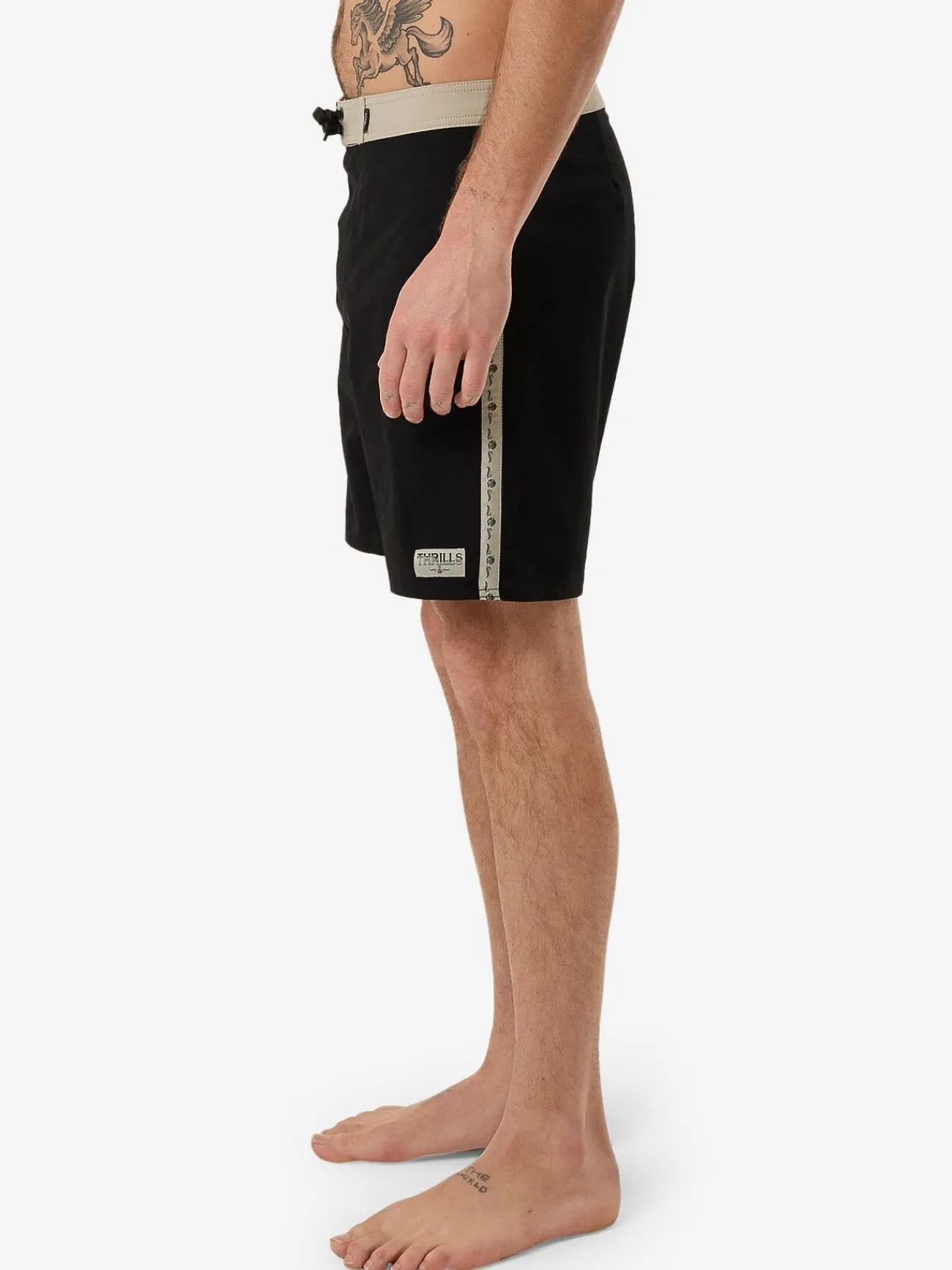 Outlet Thrills Be Adorned Boardshort - Black