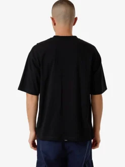 Best Thrills Be Adorned Box Fit Oversize Short Tee - Black