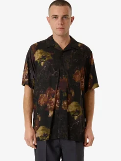 Best Thrills Beauty In Darkness Bowling Shirt - Mood Black MoodBlack