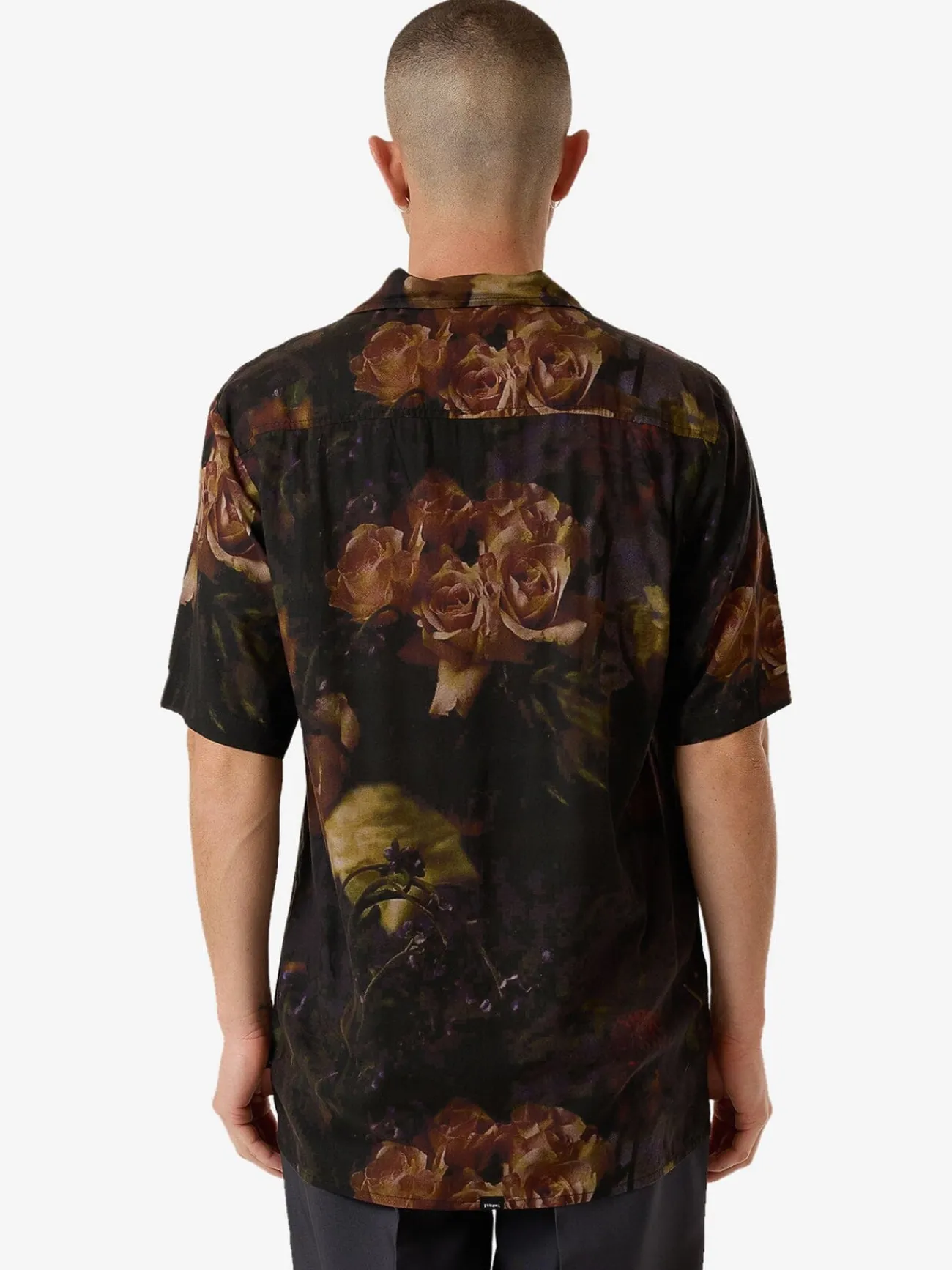 Best Thrills Beauty In Darkness Bowling Shirt - Mood Black MoodBlack