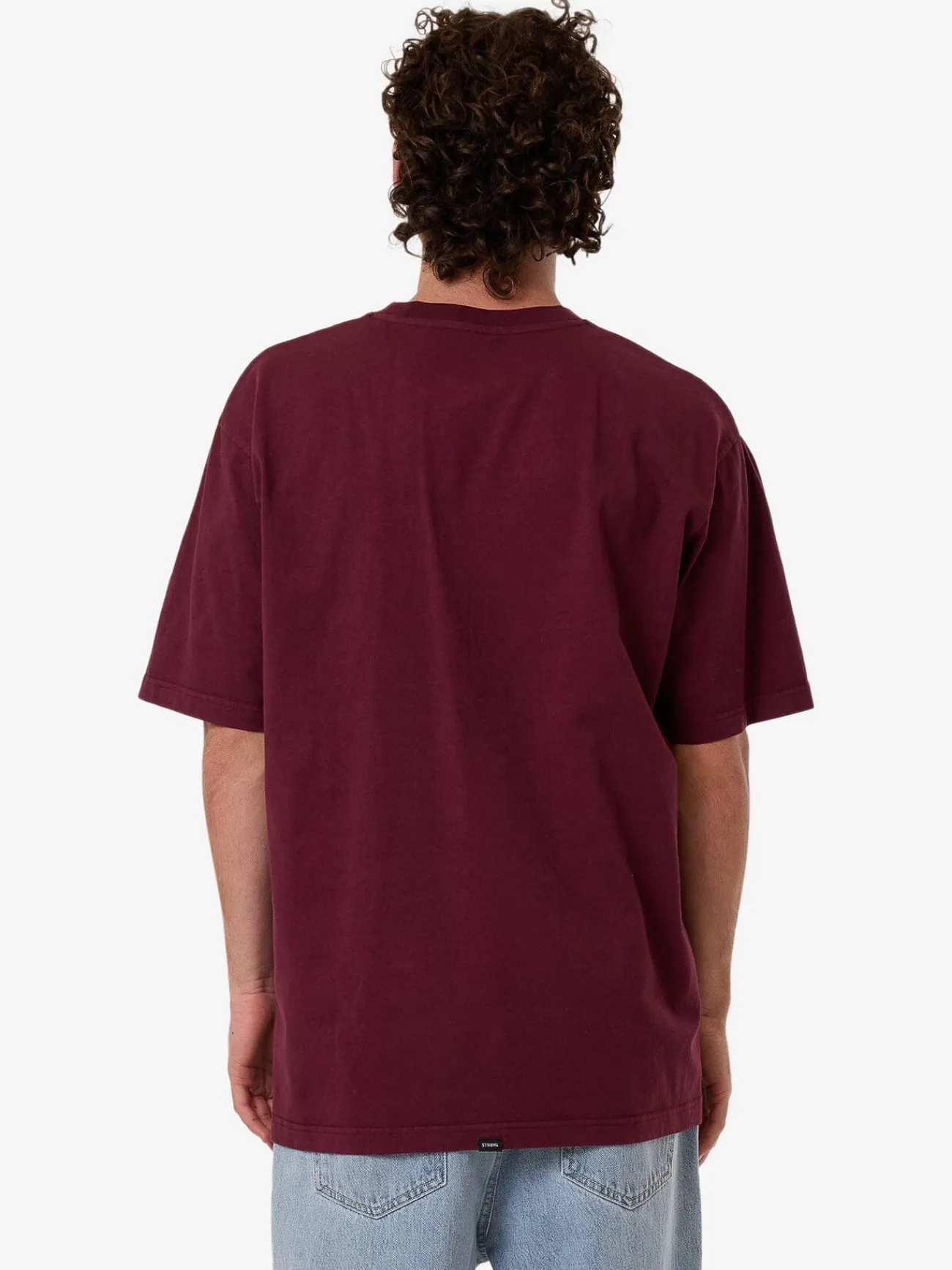Online Thrills Behind It All Oversize Fit Tee - Wine Tasting WineTasting