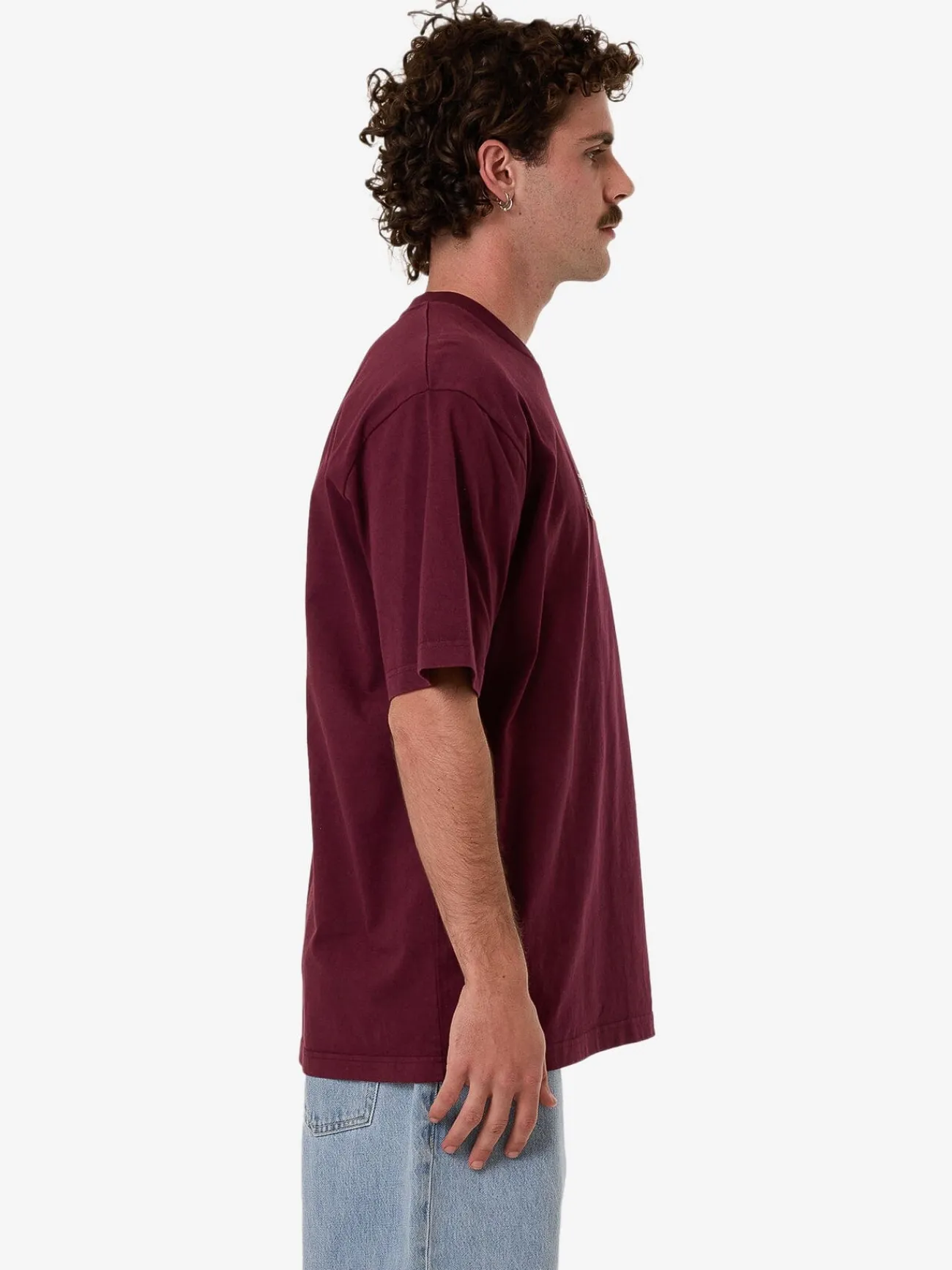 Online Thrills Behind It All Oversize Fit Tee - Wine Tasting WineTasting
