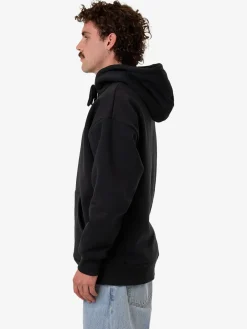Online Thrills Behind It All Slouch Pull On Hood - Pirate Black PirateBlack