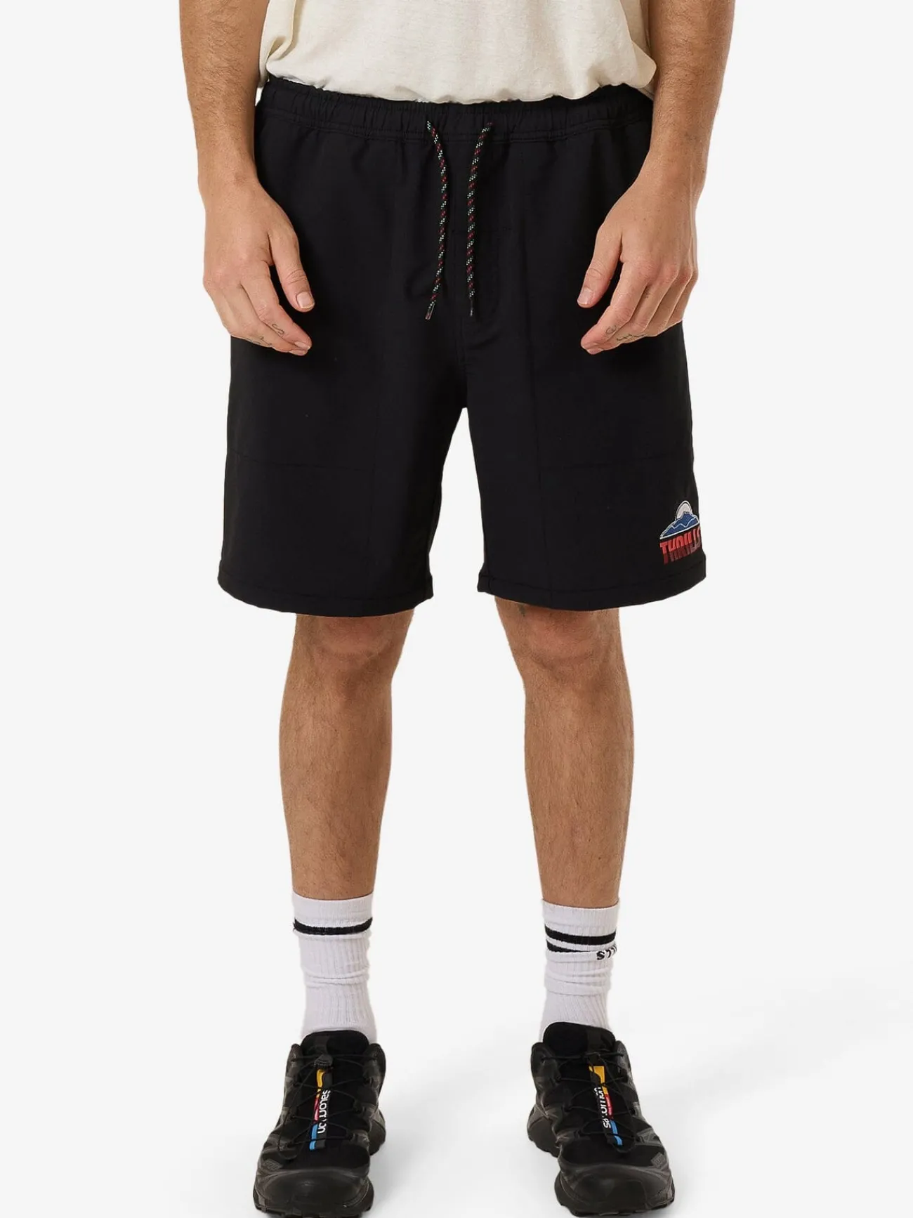 Sale Thrills Beyond The Hills Short - Black