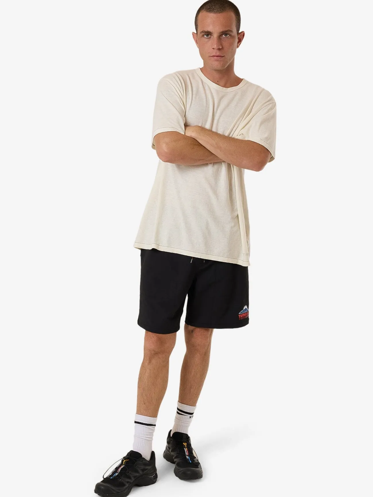 Sale Thrills Beyond The Hills Short - Black