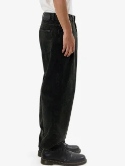 Fashion Thrills Big Slacker Cord Jean - Black India Ink BlackIndiaInk