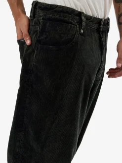 Fashion Thrills Big Slacker Cord Jean - Black India Ink BlackIndiaInk