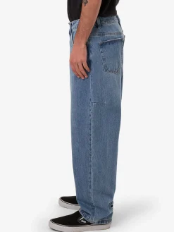 New Thrills Big Slacker Denim Jean - Dark Dust Blue DarkDustBlue