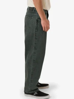 Fashion Thrills Big Slacker Denim Jean - Dark Forest DarkForest