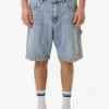 Hot Thrills Big Slacker Denim Short - Endless Blue EndlessBlue