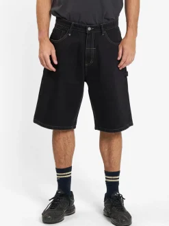 Online Thrills Big Slacker Denim Short - Black Rinse BlackRinse