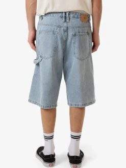 Discount Thrills Big Slacker Denim Short - Endless Blue EndlessBlue