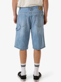Discount Thrills Big Slacker Denim Short - Infinity Blue InfinityBlue