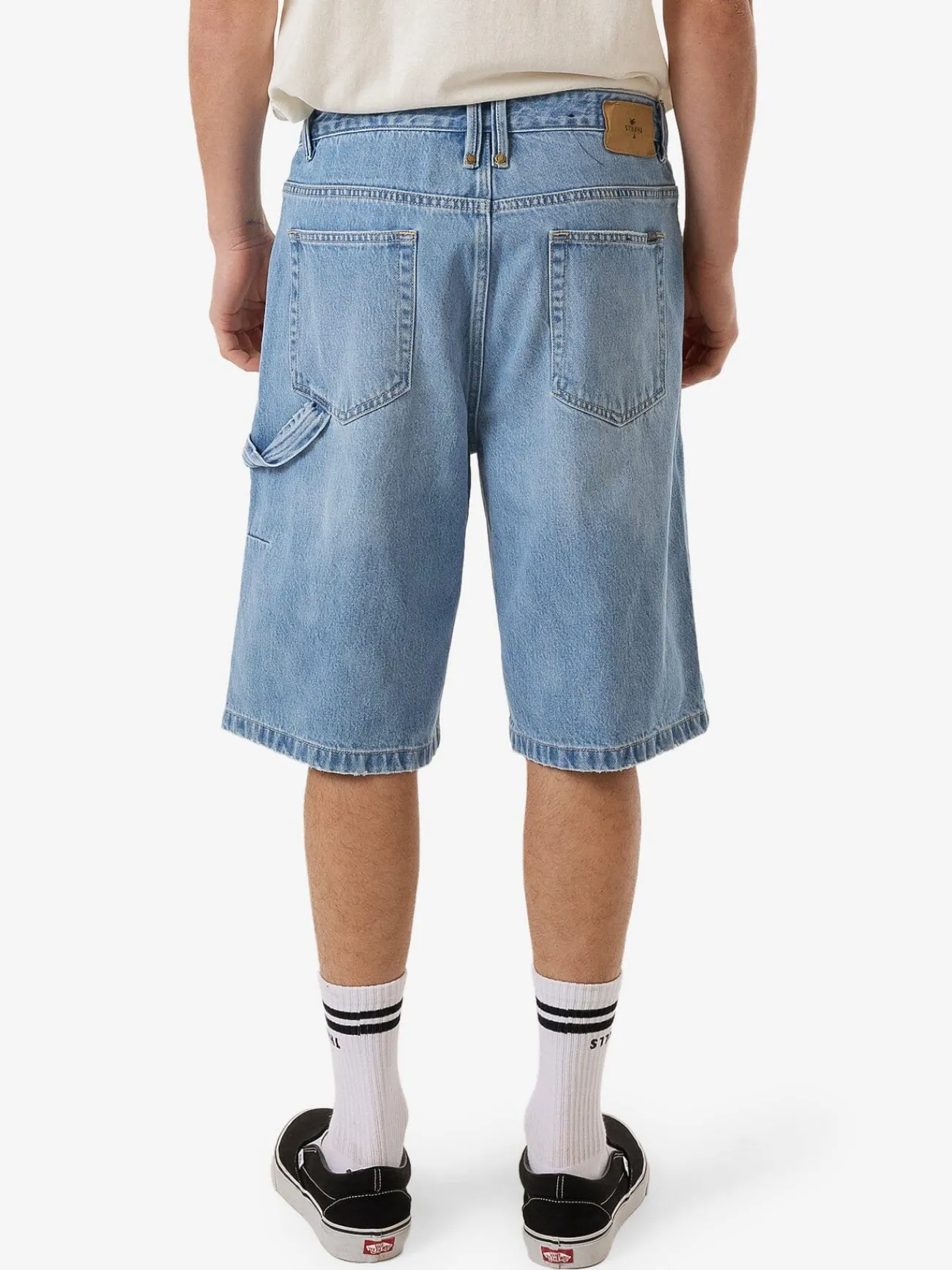 Discount Thrills Big Slacker Denim Short - Infinity Blue InfinityBlue