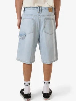Discount Thrills Big Slacker Denim Short - Ether Blue EtherBlue