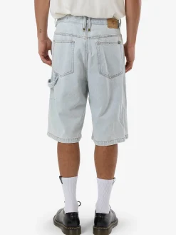 Hot Thrills Big Slacker Denim Short - Dirty Fade DirtyFade