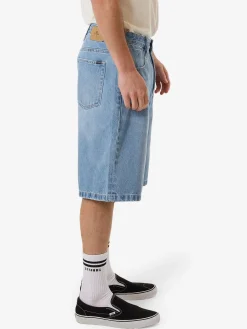 Discount Thrills Big Slacker Denim Short - Infinity Blue InfinityBlue