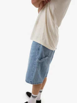 Discount Thrills Big Slacker Denim Short - Infinity Blue InfinityBlue
