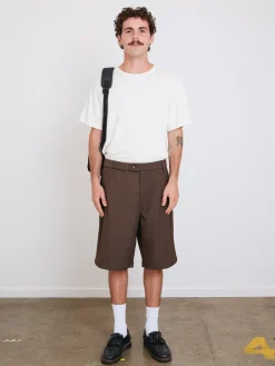 Hot Thrills Big Slacker Pub Short - Dark Brindle DarkBrindle