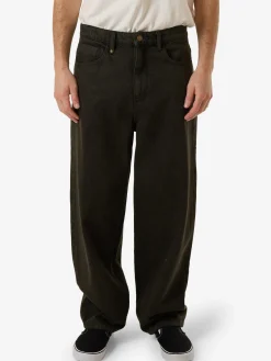 Clearance Thrills Biggest Slacker Denim Jean - Dark Canteen DarkCanteen