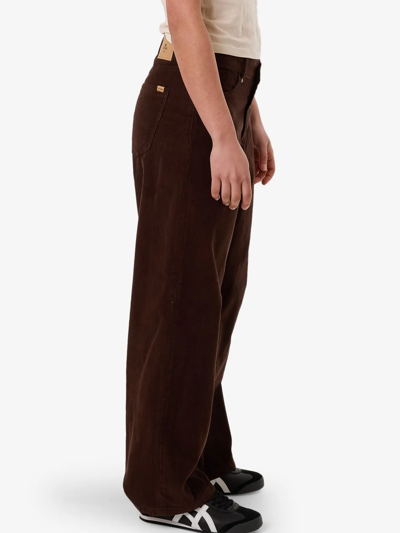 Clearance Thrills Billie Low Cord Pant - Dark Coffee DarkCoffee
