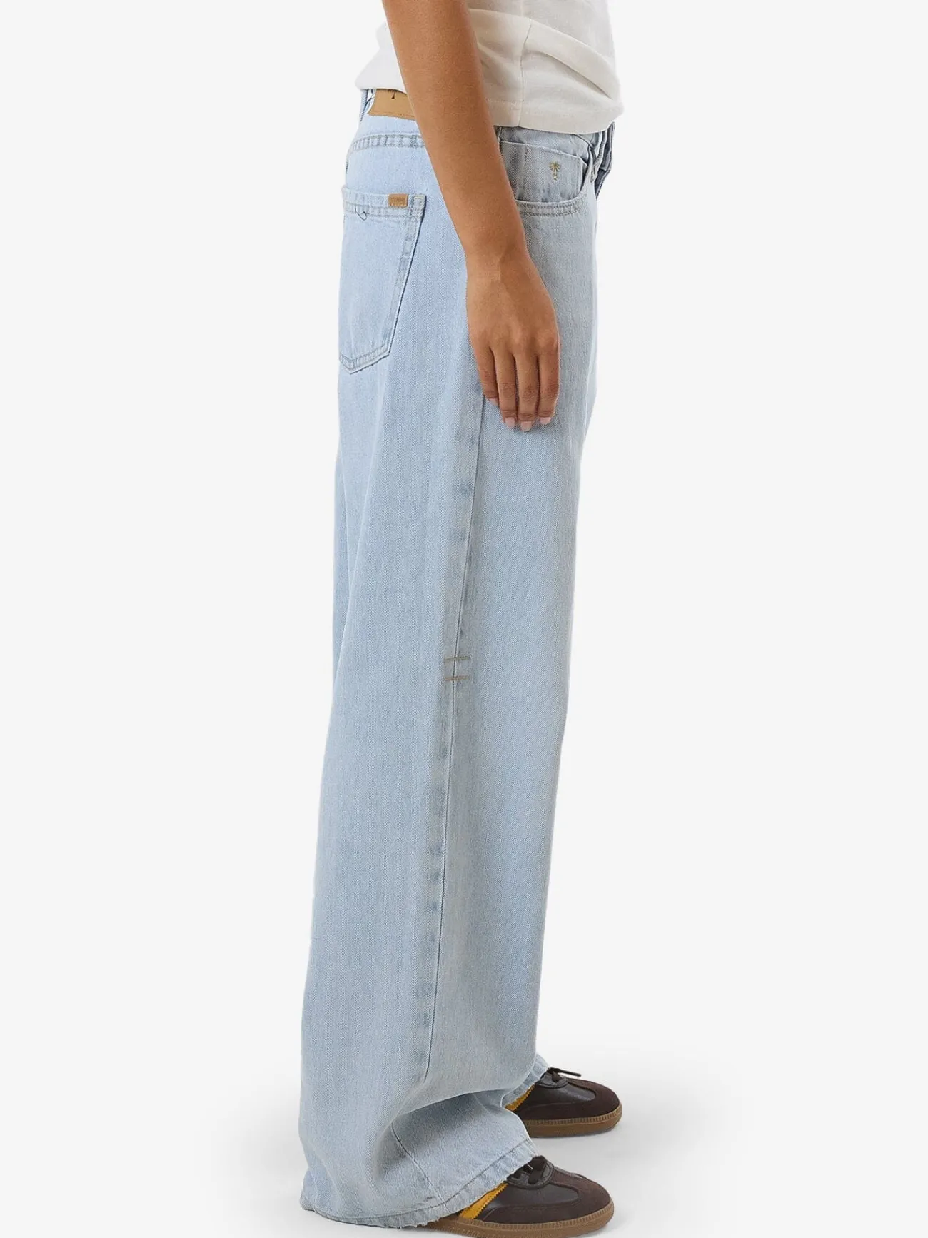 Sale Thrills Billie Low Jean - Light Ash Blue LightAshBlue